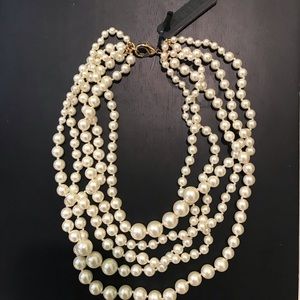 Multi-strand Pearl Necklace